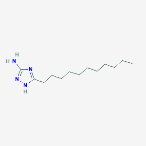 molecular formula C13H26N4 B1362450 5-Undecyl-1h-1,2,4-triazol-3-amine CAS No. 92168-88-2