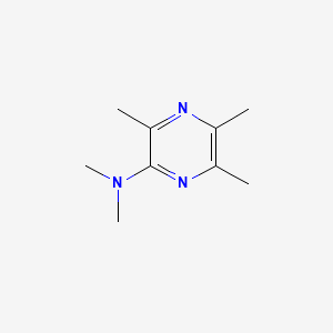 molecular formula C9H15N3 B1362470 Triampyzine CAS No. 6503-95-3