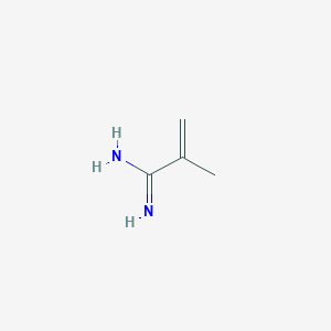 molecular formula C4H8N2 B13624717 Methacrylamidine 