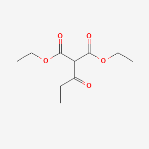 molecular formula C10H16O5 B1362472 Diethyl propionylmalonate CAS No. 21633-77-2