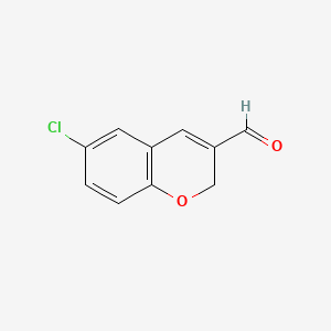 molecular formula C10H7ClO2 B1362478 6-Chloro-2H-chromene-3-carbaldehyde CAS No. 57544-34-0