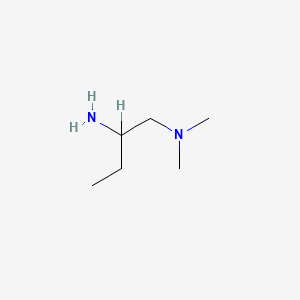 molecular formula C6H16N2 B1362480 N,N-Dimethyl-1,2-butanediamine CAS No. 63732-18-3