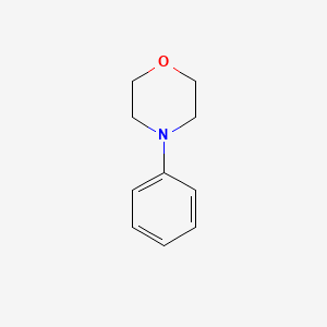 molecular formula C10H13NO B1362484 4-苯基吗啉 CAS No. 92-53-5