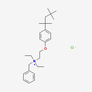 molecular formula C27H42ClNO B1362488 Octafonium chloride CAS No. 78-05-7