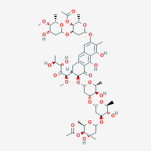 molecular formula C57H82O26 B013625 Chromomycin a3 CAS No. 7059-24-7