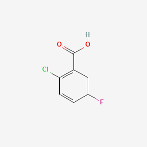 molecular formula C7H4ClFO2 B1362504 2-Chloro-5-fluorobenzoic acid CAS No. 2252-50-8