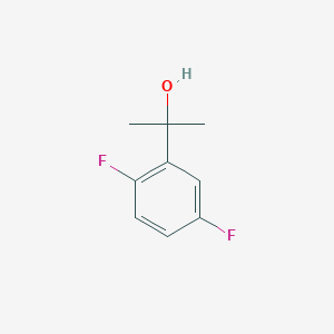 molecular formula C9H10F2O B13625042 2-(2,5-Difluorophenyl)propan-2-ol 