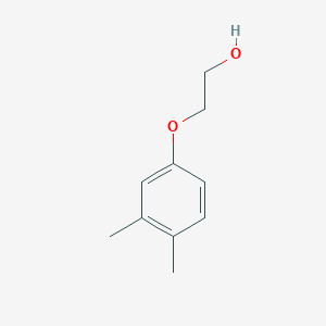 molecular formula C10H14O2 B1362506 2-(3,4-Dimethylphenoxy)ethanol CAS No. 34221-43-7