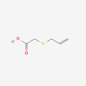 molecular formula C5H8O2S B1362516 (Allylthio)acetic acid CAS No. 20600-63-9