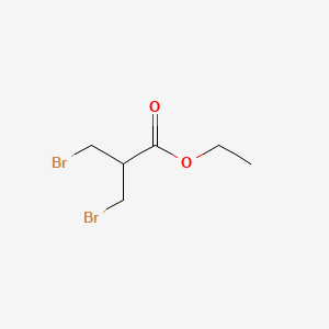 Ethyl 3-bromo-2-(bromomethyl)propionate