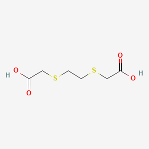molecular formula C6H10O4S2 B1362523 (Ethylenedithio)diacetic acid CAS No. 7244-02-2