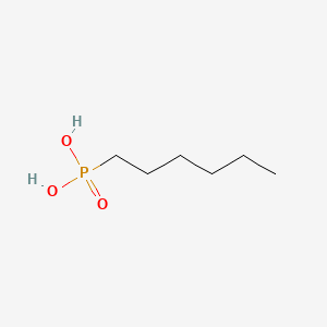 molecular formula C6H15O3P B1362524 Hexylphosphonic acid CAS No. 4721-24-8