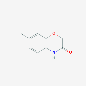 molecular formula C9H9NO2 B1362525 7-Methyl-2H-1,4-benzoxazin-3(4H)-one CAS No. 39522-25-3