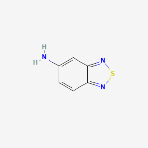 molecular formula C6H5N3S B1362529 2,1,3-Benzothiadiazol-5-amine CAS No. 874-37-3