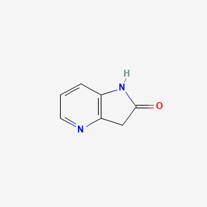 molecular formula C7H6N2O B1362532 1,3-二氢-2H-吡咯并[3,2-b]吡啶-2-酮 CAS No. 32501-05-6