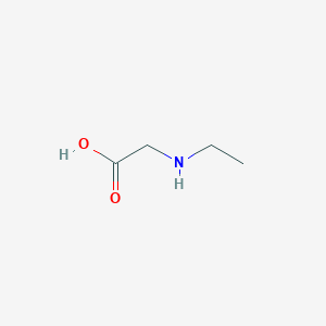molecular formula C4H9NO2 B1362533 N-乙基甘氨酸 CAS No. 627-01-0