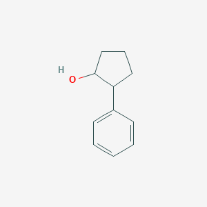 molecular formula C11H14O B1362534 2-Phenylcyclopentanol CAS No. 2362-73-4