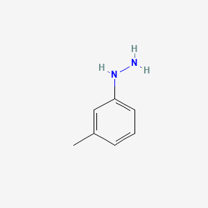 molecular formula C7H10N2 B1362546 m-Tolylhydrazine CAS No. 536-89-0