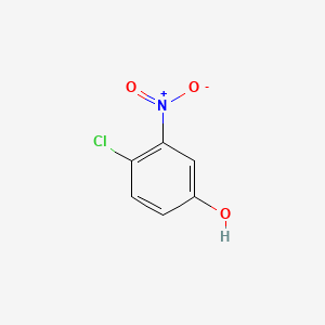 molecular formula C6H4ClNO3 B1362549 4-Chloro-3-nitrophenol CAS No. 610-78-6