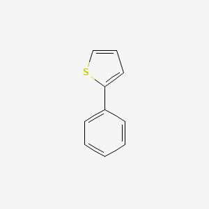 molecular formula C10H8S B1362552 2-苯基噻吩 CAS No. 825-55-8
