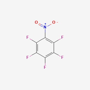 molecular formula C6F5NO2 B1362553 Pentafluoronitrobenzene CAS No. 880-78-4