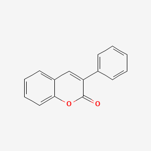 molecular formula C15H10O2 B1362560 3-苯基香豆素 CAS No. 955-10-2