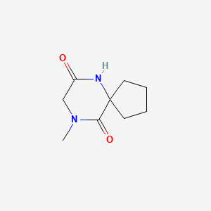 molecular formula C9H14N2O2 B1362563 9-Methyl-6,9-diazaspiro[4.5]decane-7,10-dione CAS No. 22049-24-7