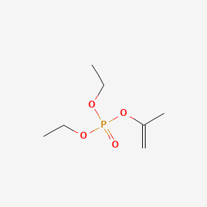 molecular formula C7H15O4P B1362564 Phosphoric acid, diethyl isopropenyl ester CAS No. 5954-28-9