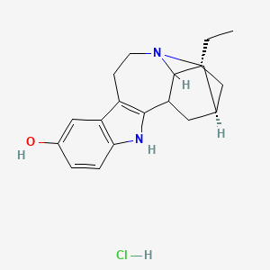 molecular formula C19H25ClN2O B1362567 Noribogaine hydrochloride 