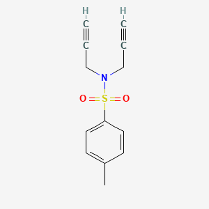 molecular formula C13H13NO2S B1362574 4-甲基-N,N-二(丙-2-炔-1-基)苯磺酰胺 CAS No. 18773-54-1
