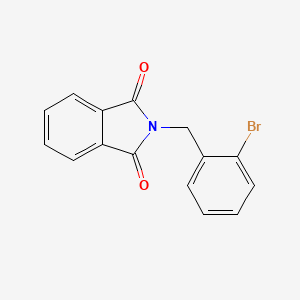 molecular formula C15H10BrNO2 B1362583 2-(2-Bromobenzyl)isoindoline-1,3-dione 