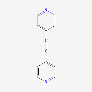 molecular formula C12H8N2 B1362585 1,2-Di(pyridin-4-yl)ethyne CAS No. 73564-69-9