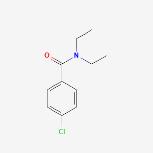 molecular formula C11H14ClNO B1362602 NSC 404988 CAS No. 7461-38-3
