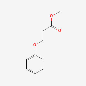 molecular formula C10H12O3 B1362603 Methyl 3-phenoxypropanoate CAS No. 7497-89-4