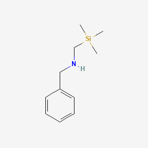 molecular formula C11H19NSi B1362614 N-(Trimethylsilylmethyl)benzylamine CAS No. 53215-95-5