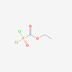 molecular formula C3H5Cl2O3P B13626263 Ethyl Dichlorophosphorylformate 