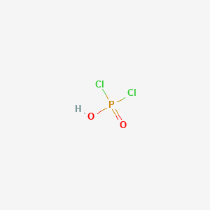 molecular formula Cl2HO2P B1362645 Phosphorodichloridic acid CAS No. 13779-49-2