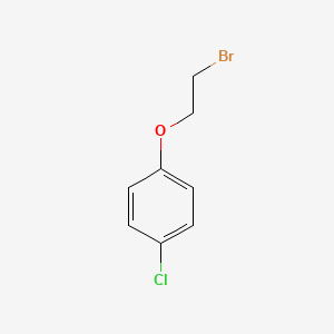 molecular formula C8H8BrClO B1362648 1-(2-溴乙氧基)-4-氯苯 CAS No. 2033-76-3