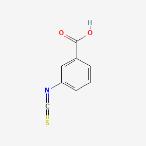 molecular formula C8H5NO2S B1362650 3-Isothiocyanatobenzoic acid CAS No. 2131-63-7