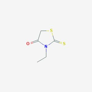 molecular formula C5H7NOS2 B1362658 3-Ethylrhodanine CAS No. 7648-01-3