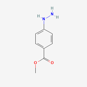 molecular formula C8H10N2O2 B1362673 Methyl 4-hydrazinylbenzoate CAS No. 4510-12-7