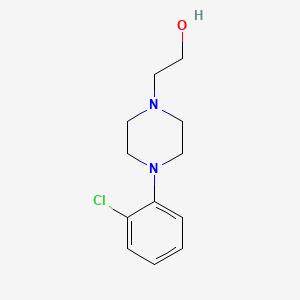 1-(2-Hydroxyethyl)-4-(2-chlorophenyl)piperazine