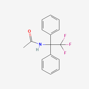 N-(1,1-Diphenyl-2,2,2-trifluoroethyl)-acetamide