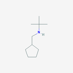 N-(cyclopentylmethyl)-2-methylpropan-2-amine