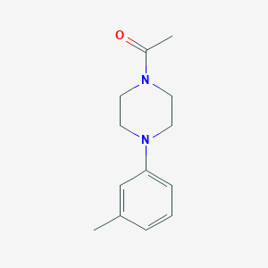 1-[4-(3-Methylphenyl)piperazin-1-yl]ethanone