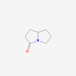Hexahydro-pyrrolizin-3-one