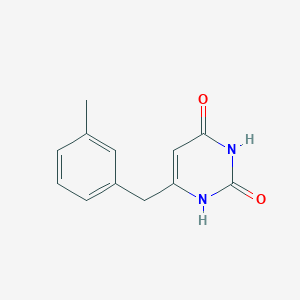 6-(3-Methylbenzyl)pyrimidine-2,4(1H,3H)-dione