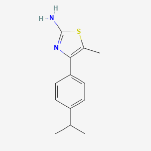 4-(4-Isopropylphenyl)-5-methyl-1,3-thiazol-2-amine