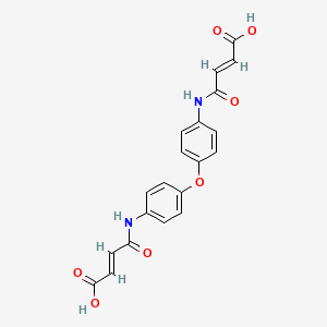 3-{4-[4-(3-Carboxy-acryloylamino)-phenoxy]-phenylcarbamoyl}-acrylic acid