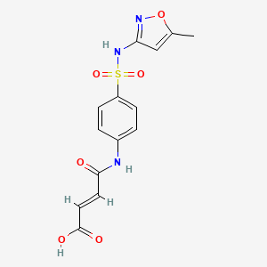 3-[4-(5-Methyl-isoxazol-3-ylsulfamoyl)-phenylcarbamoyl]-acrylic acid